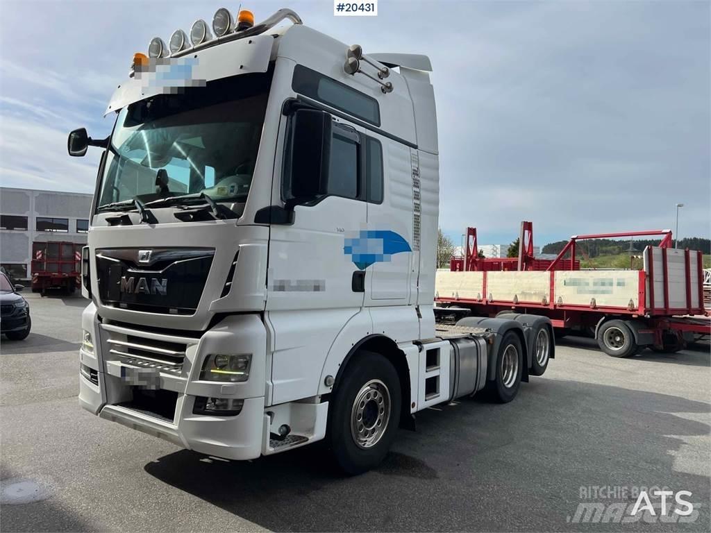 MAN TGX 28.500 Vetopöytäautot