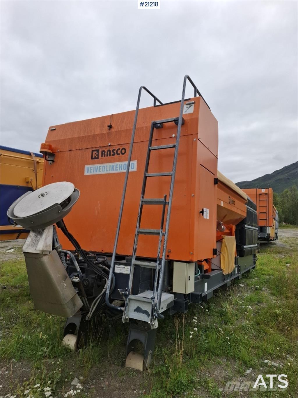 Rasco Solid Hiekan- ja suolanlevittimet