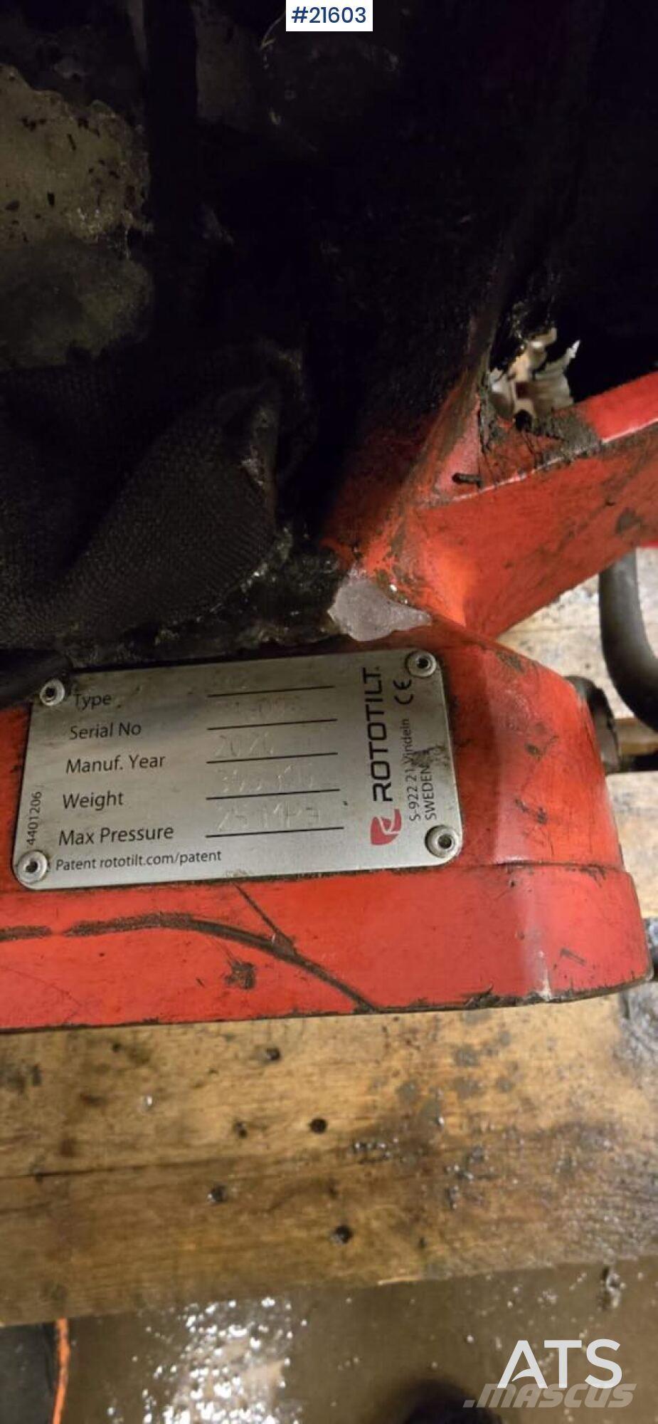 Rototilt R3 Muut koneet