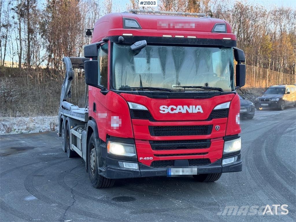 Scania P450 Nostovarsi-vaihtolavakuorma-autot