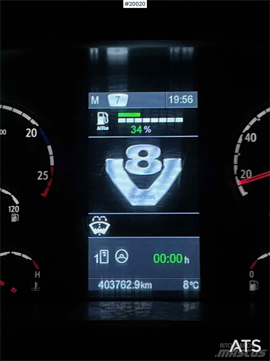 Scania R580 Sora- ja kippiautot