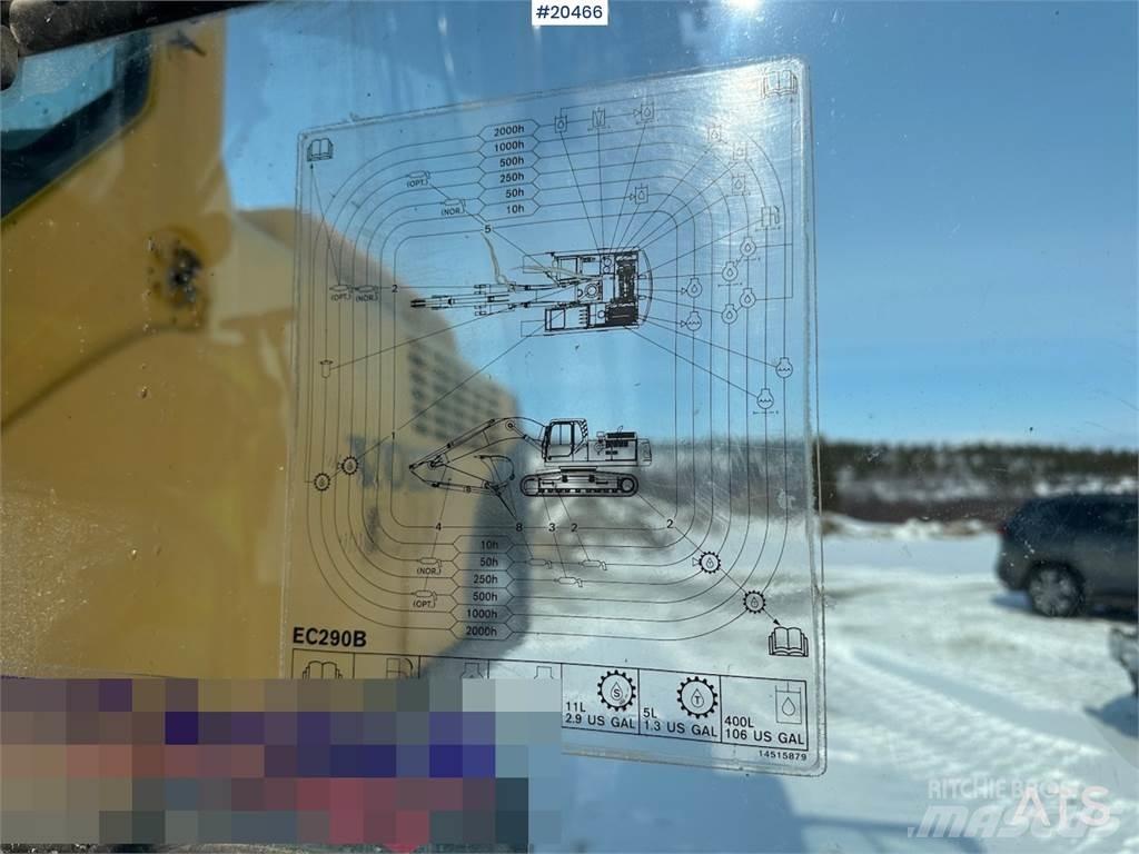 Volvo EC290 BLC Telakaivukoneet