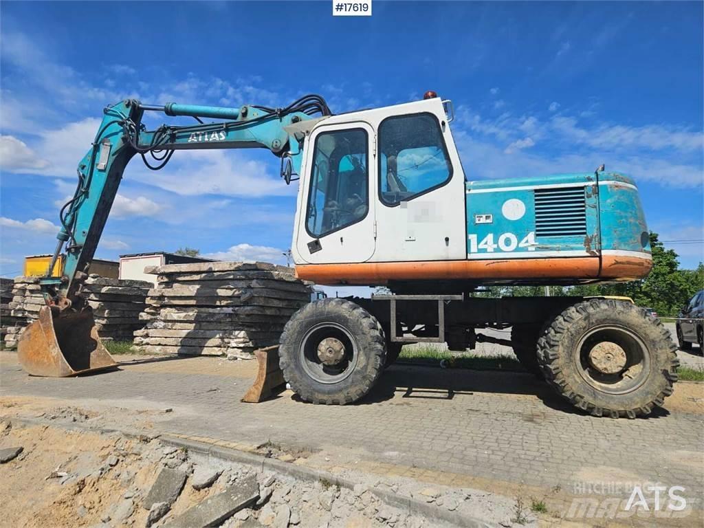Atlas 1404 Pyöräkaivukoneet
