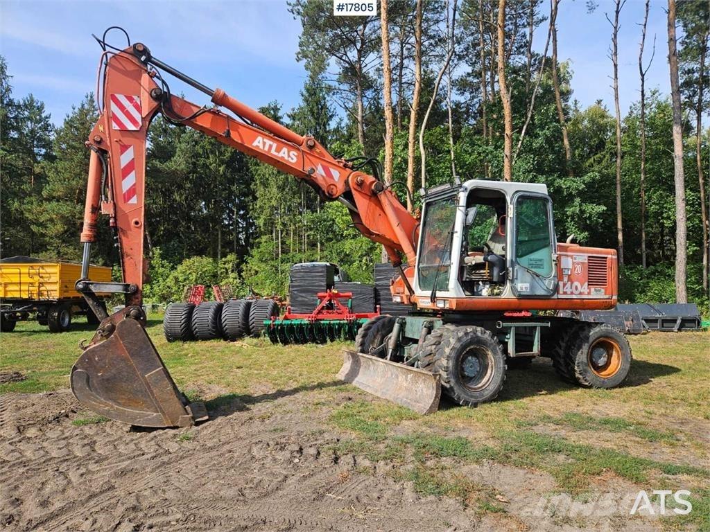 Atlas 1404 Pyöräkaivukoneet