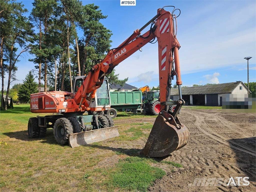 Atlas 1404 Pyöräkaivukoneet