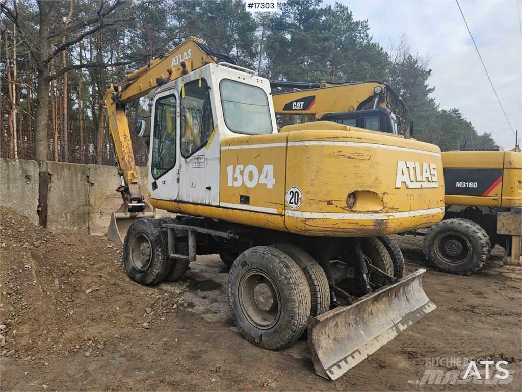 Atlas 1504 Pyöräkaivukoneet