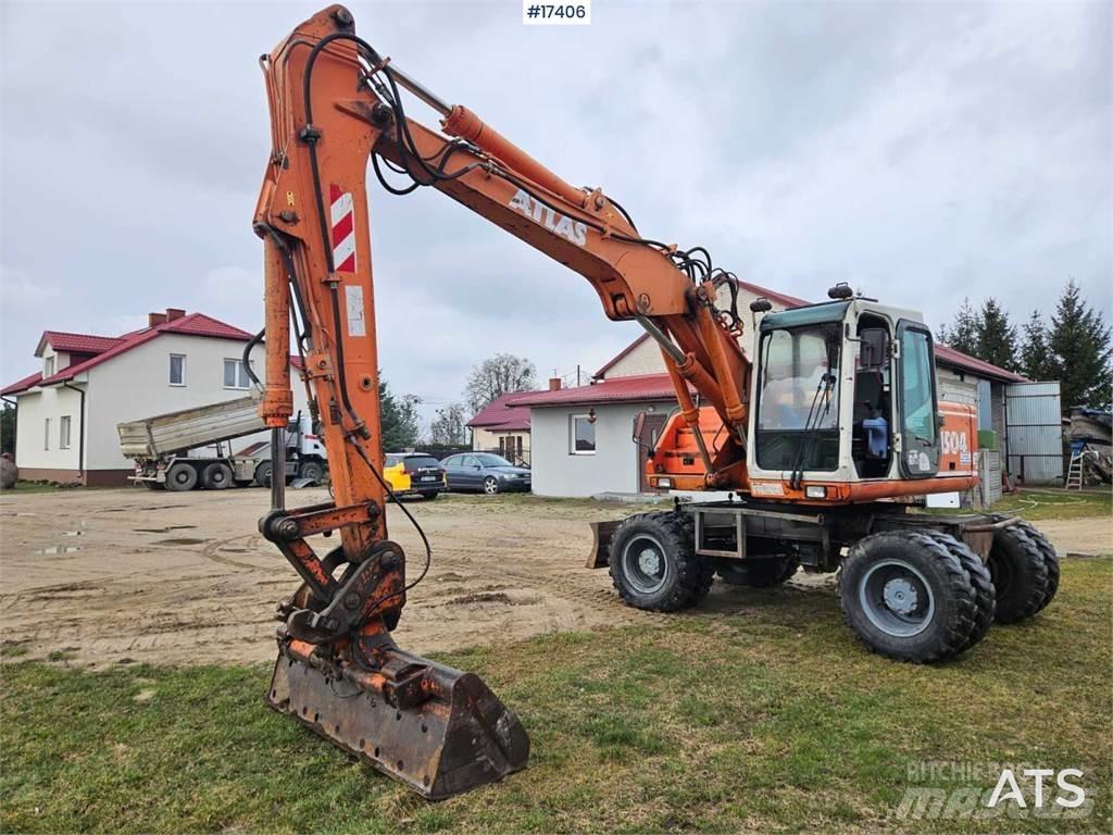 Atlas 1504 Pyöräkaivukoneet