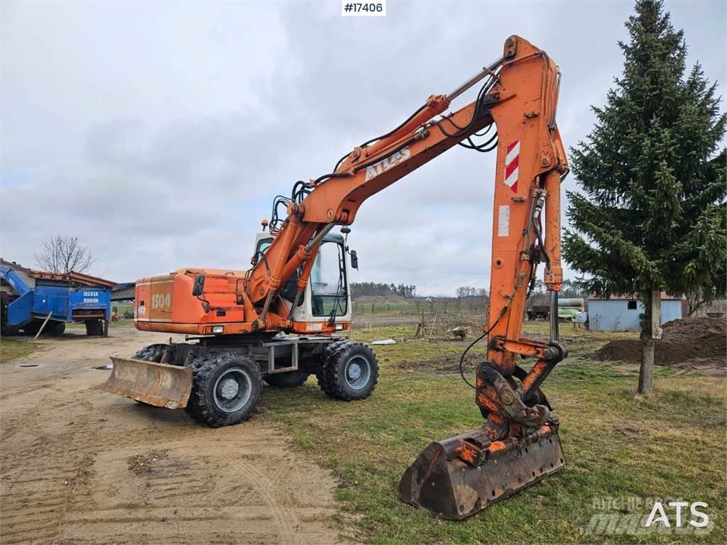 Atlas 1504 Pyöräkaivukoneet