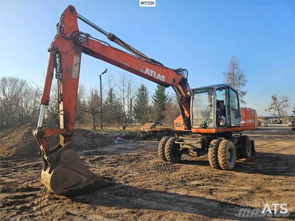 Atlas 2205 Pyöräkaivukoneet