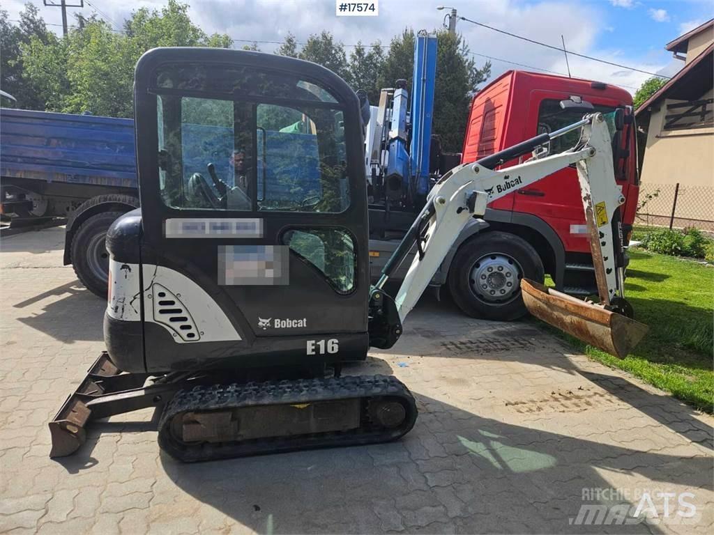 Bobcat E16 Minikaivukoneet < 7t