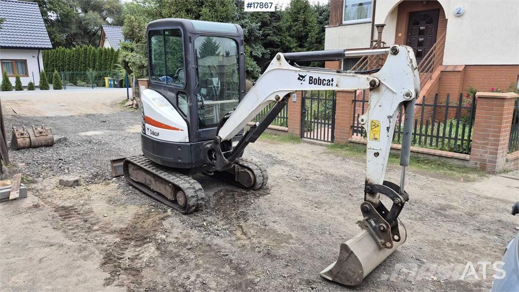Bobcat E25***EM Minikaivukoneet < 7t