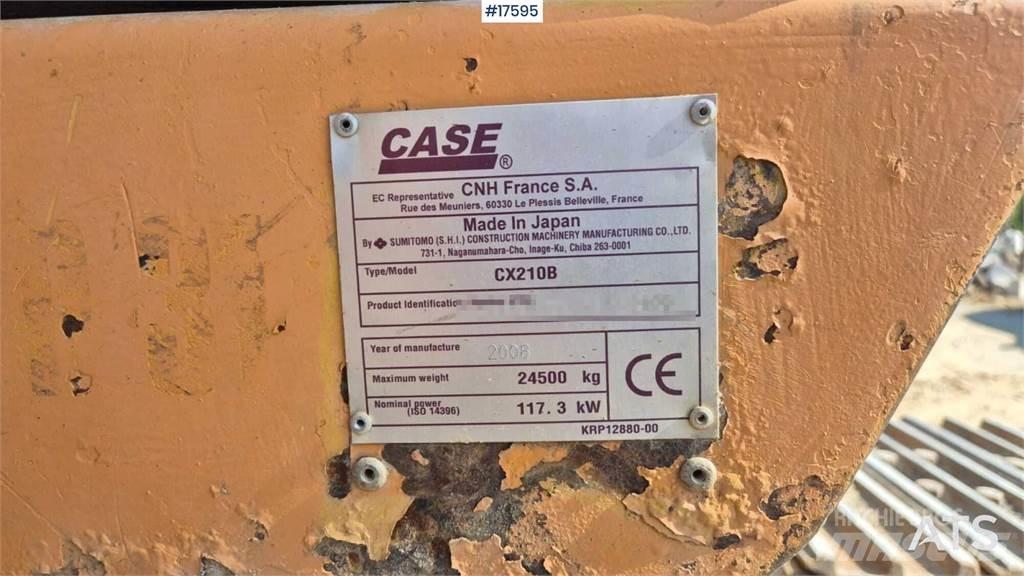 CASE CX210B Telakaivukoneet