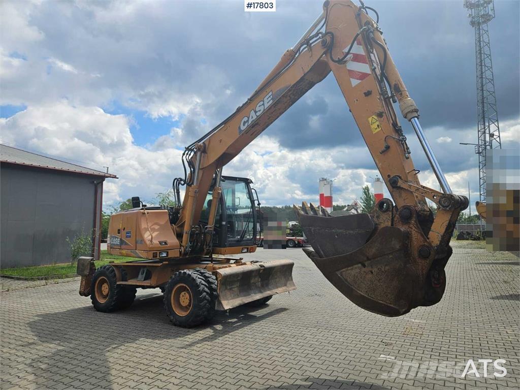 CASE WX 165 Pyöräkaivukoneet