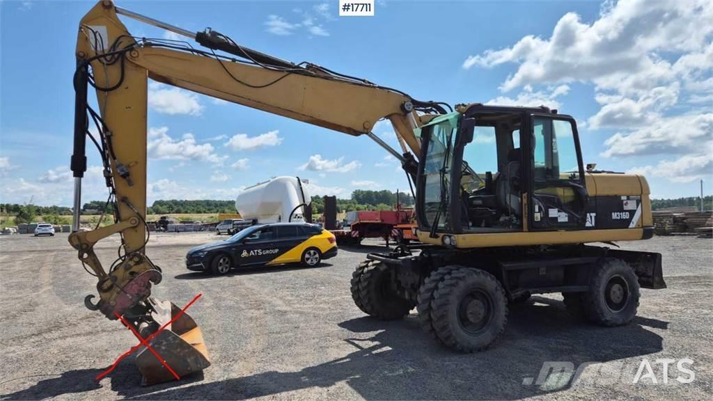 CAT M316D Pyöräkaivukoneet