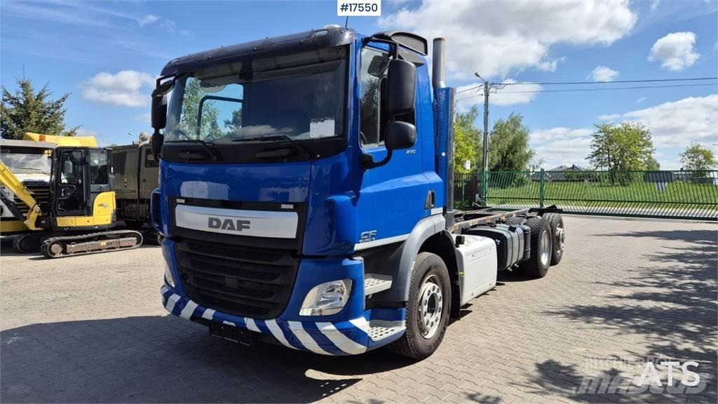 DAF CF 290 EURO 6 Vetopöytäautot