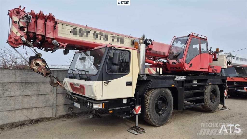 Grove GMK2035 Mobiilinosturit