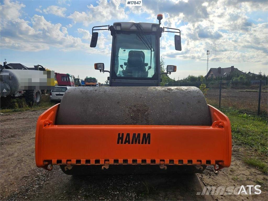 Hamm 3412HT Yksivalssijyrät