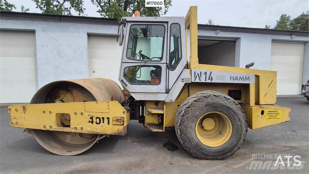 Hamm 4011D Yksivalssijyrät