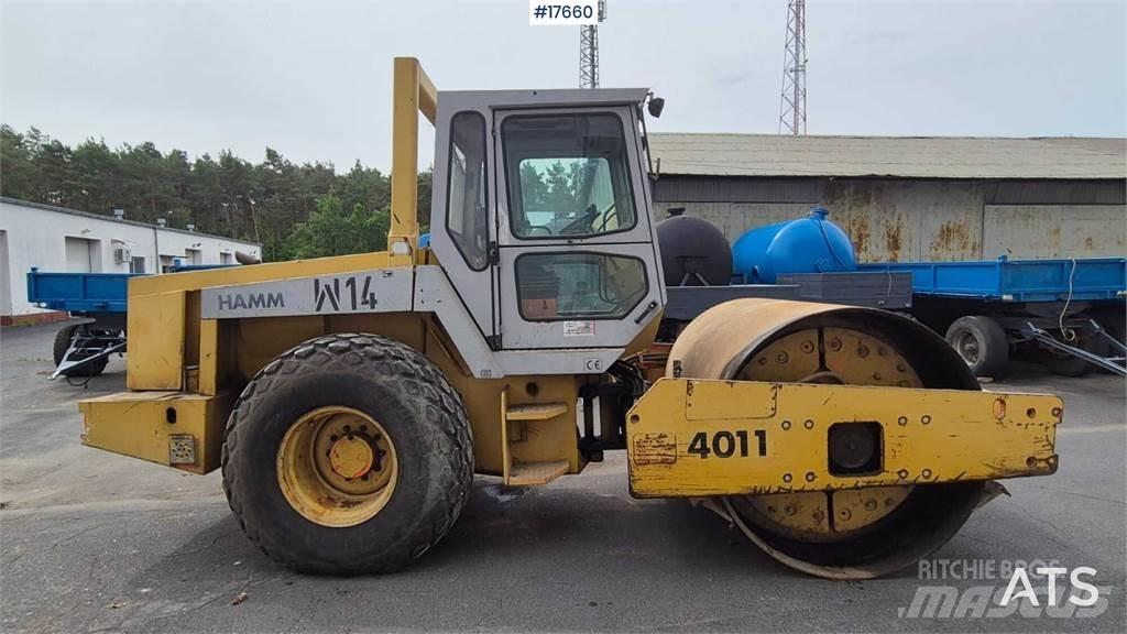 Hamm 4011D Yksivalssijyrät