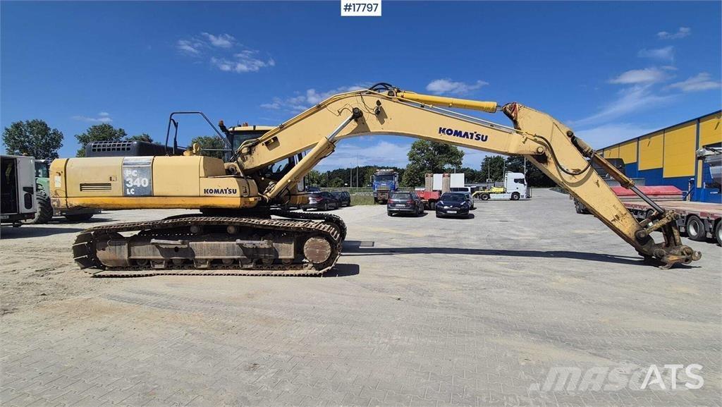 Komatsu PC 340 LC Telakaivukoneet