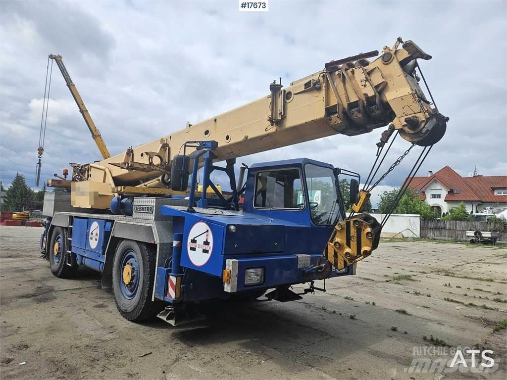 Liebherr LTM 1025 Mobiilinosturit