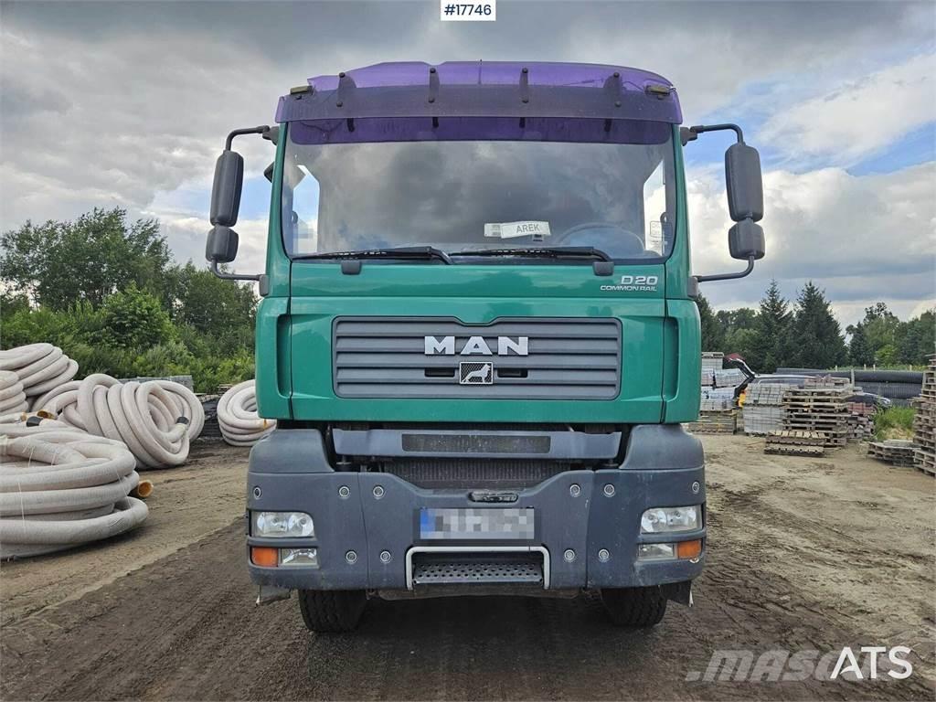 MAN TGA 26.390 Sora- ja kippiautot