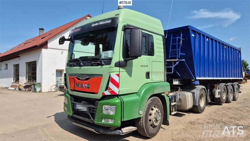 MAN TGS 18.480 4x4 Vetopöytäautot
