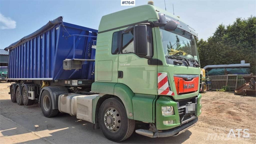MAN TGS 18.480 4x4 Vetopöytäautot