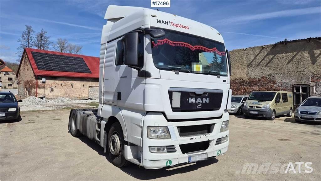 MAN TGX 18.440 Vetopöytäautot