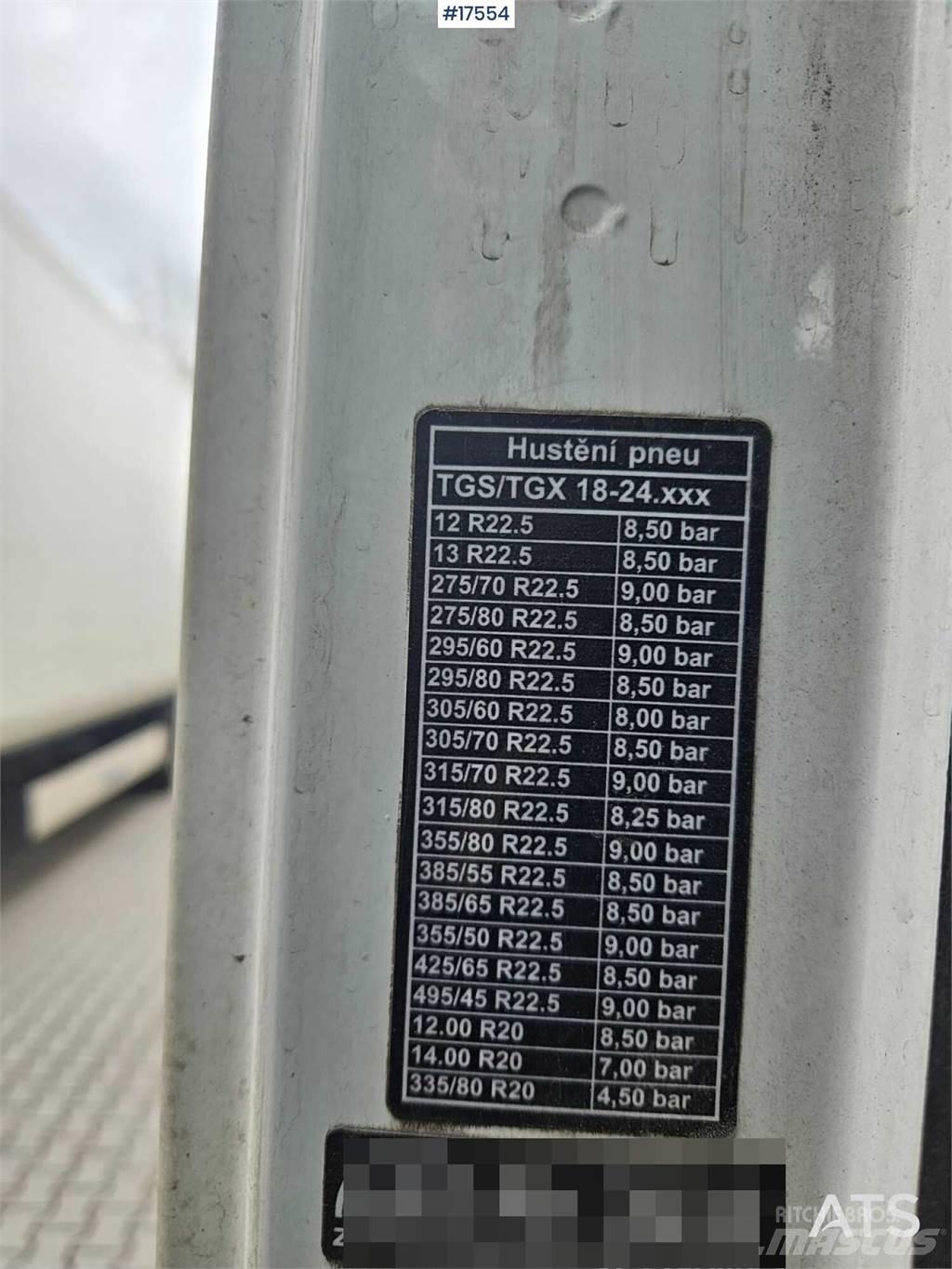 MAN TGX 18.440 Vetopöytäautot