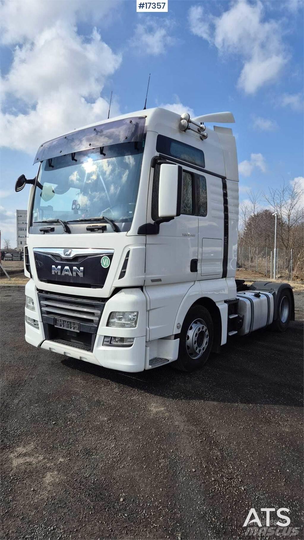 MAN TGX 18.460 Vetopöytäautot