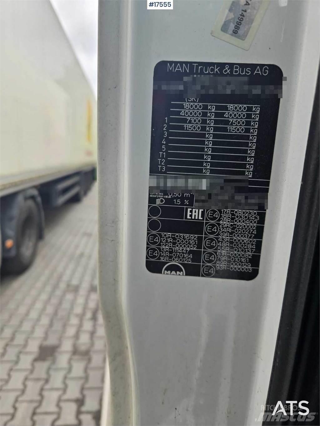 MAN TGX 18.480 Vetopöytäautot