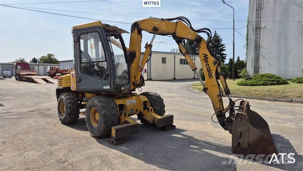 Mecalac 12MX Pyöräkaivukoneet