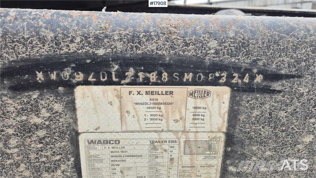 Meiller MZDA 18/21 Sora- ja kippiperävaunut