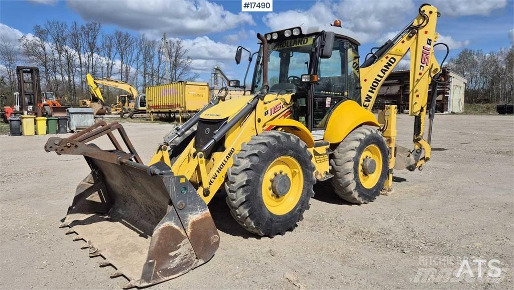 New Holland B 115C Kaivurikuormaajat