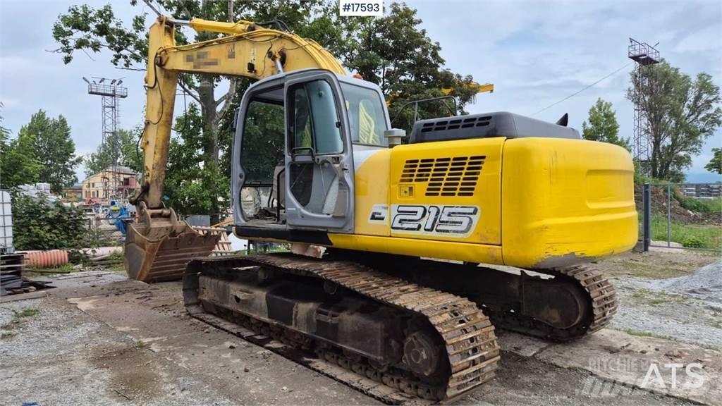 New Holland E215 Telakaivukoneet