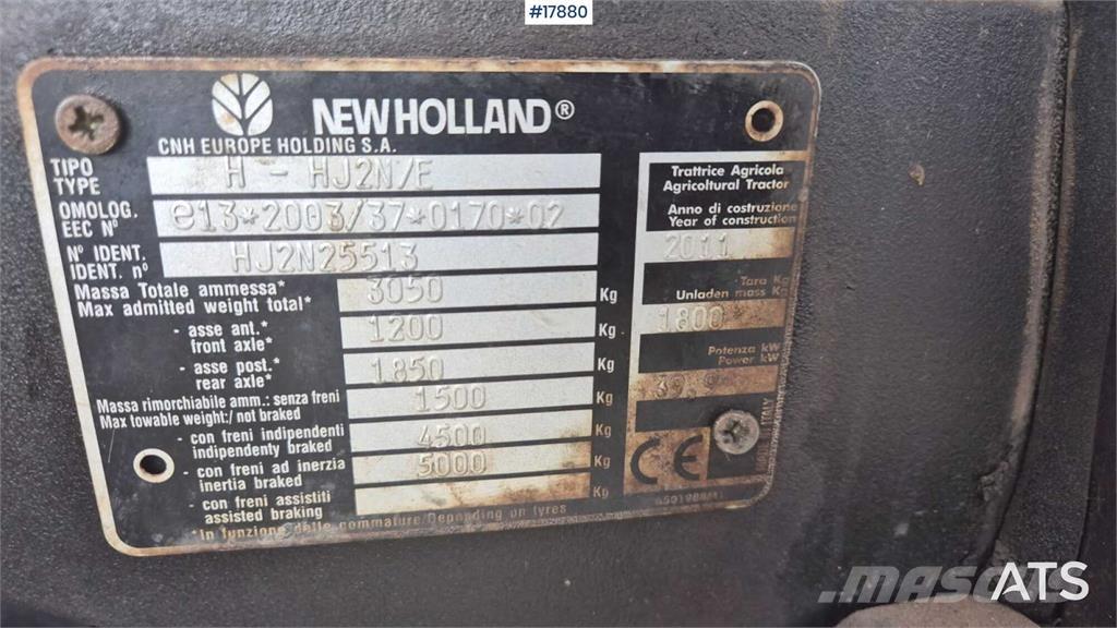 New Holland T 3040 Traktorit