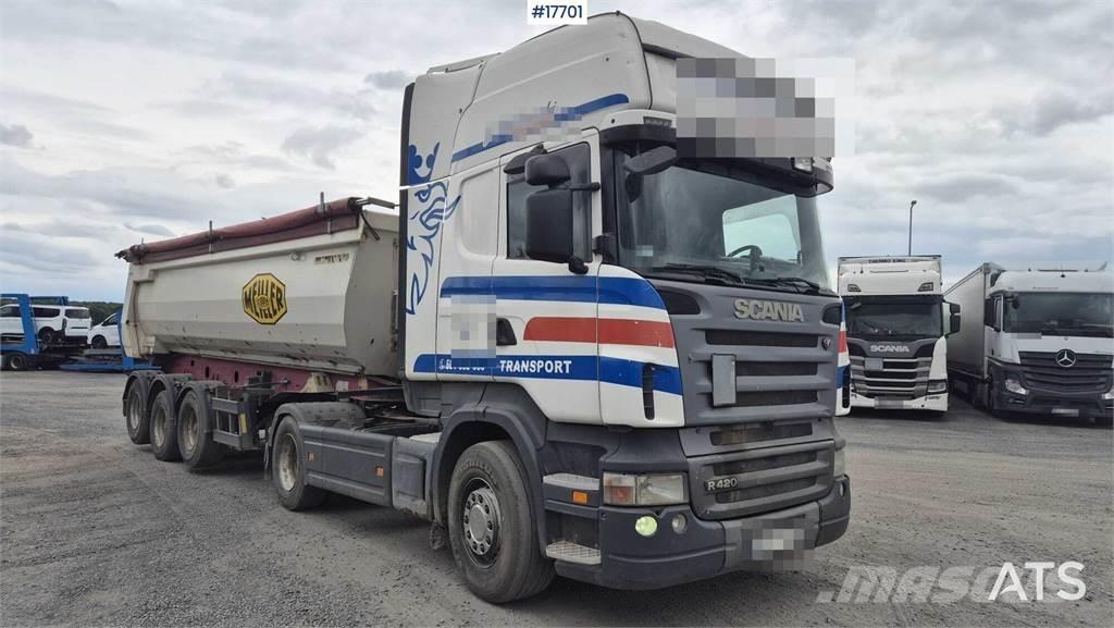 Scania R420 Vetopöytäautot