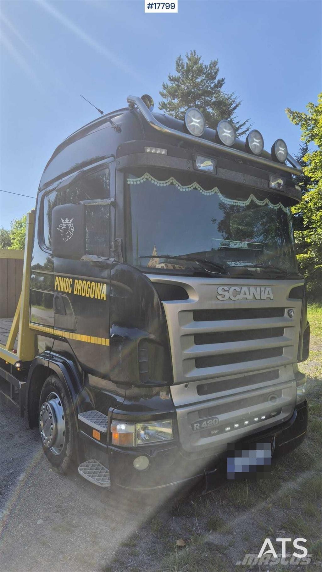 Scania R420 Lava / vinssi kuorma-autot