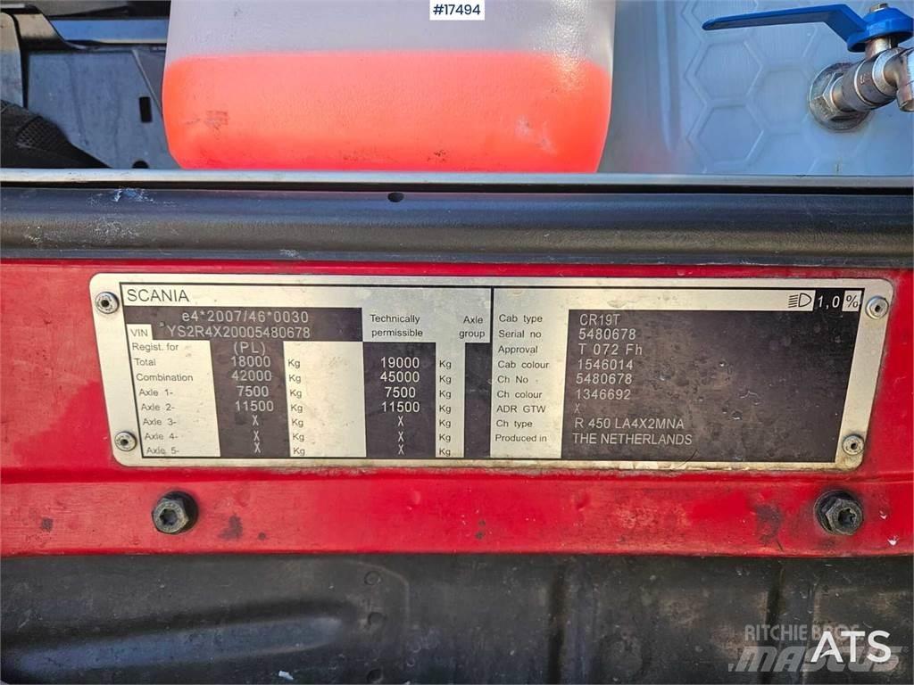 Scania R450 Vetopöytäautot