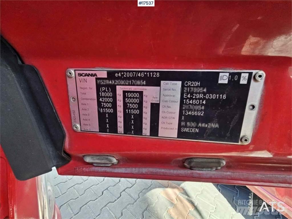 Scania R500 Vetopöytäautot
