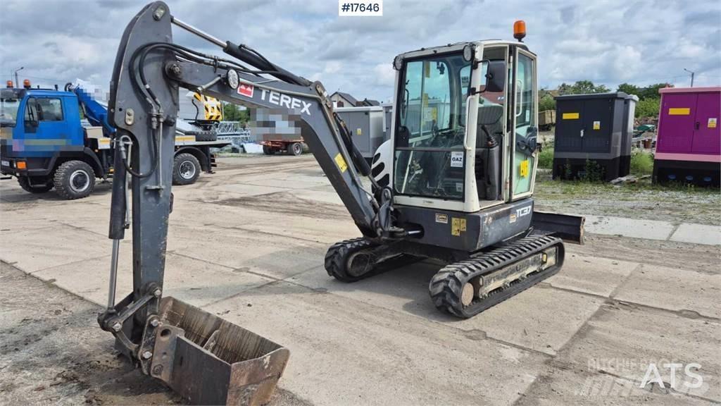 Terex TC 37 Minikaivukoneet < 7t