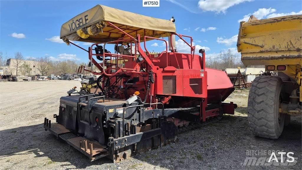 Vögele SUPER 1600 Asfalttikoneet