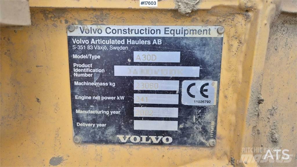 Volvo A30D Dumpperit
