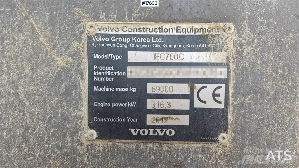 Volvo EC 700C Telakaivukoneet