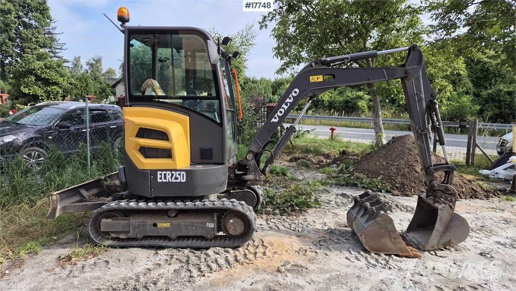 Volvo ECR25D Minikaivukoneet < 7t