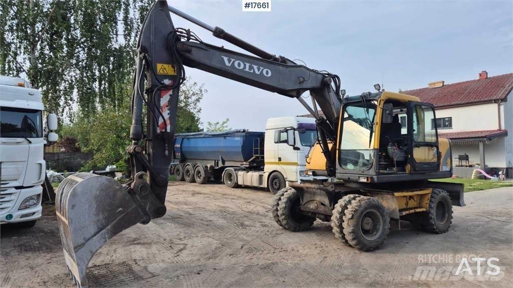 Volvo EW 160B Pyöräkaivukoneet