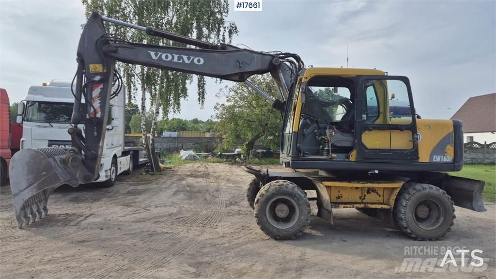 Volvo EW 160B Pyöräkaivukoneet