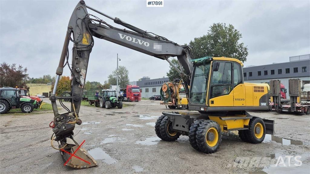 Volvo EW 160C Pyöräkaivukoneet
