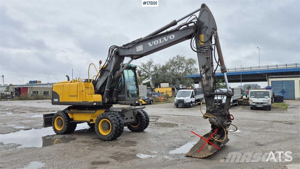 Volvo EW 160C Pyöräkaivukoneet